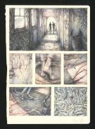 Marco Mazzoni - Journaux troublés, Planche originale