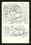 Marco Mazzoni - Journaux troublés, Illustration originale