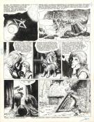 Grzegorz Rosinski - Thorgal, Alinoë, Planche originale n°24