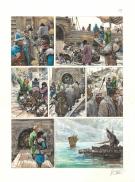 Grzegorz Rosinski - Thorgal, Le Bateau-Sabre, Planche origin