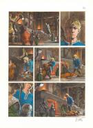 Grzegorz Rosinski - Thorgal, Le Bouclier de Thor, Planche or