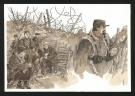 Maël - Notre Mère la Guerre, Illustration originale  reprodu