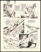 André Cheret - Rahan, L'île du clan perdu, Planche originale