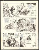 André Cheret - Rahan, La longue griffe, Planche originale n°