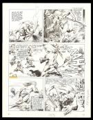 André Cheret - Rahan, Le clan sauvage, Planche originale n°1