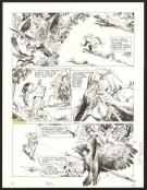 André Cheret - Rahan, Le clan sauvage, Planche originale n°7