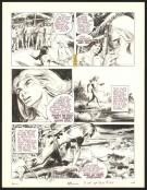 André Cheret - Rahan, Le collier des griffes, Planche origin