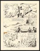 André Cheret - Rahan, Le lagon de l'effroi, Planche original