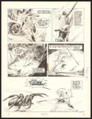 André Cheret - Rahan, Le signe de la peur, Planche originale