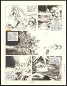 André Cheret - Rahan, Le territoire des ombres, Planche orig