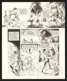 André Cheret - Rahan, L'arme terrifiante, Planche originale 