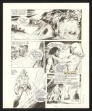 André Cheret - Rahan, L'arme terrifiante, Planche originale 