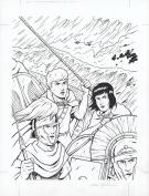 Marc Jailloux - Alix, Britannia , Illustration originale pub