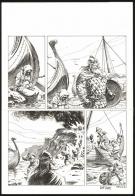 Riff Reb's - Le Vagabond des Etoiles , Tome 2, Planche origi