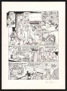 Nicolas Malfin - Golden City, Planche originale n°5