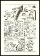 Yoann - SuperGroom, La Guerre olympique, Planche originale n