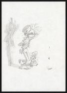 Yoann - Spirou et Fantasio, Illustration originale