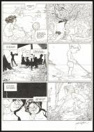 Jordi Lafebre - Les Beaux étés, La Calanque, Planche origina