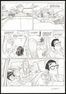 Jordi Lafebre - Les Beaux étés, La Calanque, Planche origina