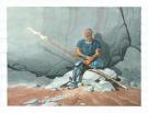 Ralph Meyer - Asgard, Illustration originale publi&eacute;e dans le