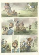Patrick Prugne - Pocahontas , Planche originale n°7
