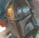 Greg Manchess - The Mandalorian, Peinture originale, inspiré