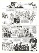 Ralph Meyer - Undertaker, L'Indien blanc, Planche originale 