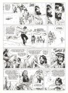 Ralph Meyer - Undertaker, L'Indien blanc, Planche originale 