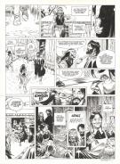 Ralph Meyer - Undertaker, L'Indien blanc, Planche originale 