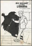 Tibet - Ric Hochet, Couverture originale du Journal de Tinti