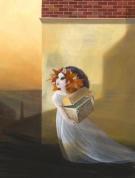 Eric Puybaret - Pandore cette nuit, Peinture originale