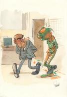 Yoann - Spirou et Fantasio, Illustration originale utilisée 