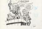 Yoann - Spirou et Fantasio, Illustration originale  réalisée
