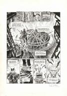 Joël Parnotte - Aristophania, La Montagne Rouge, Planche ori