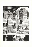 Joël Parnotte - Aristophania, La Montagne Rouge, Planche ori