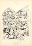 Pierre Le Guen - Illustration originale, Vercingétorix, la g