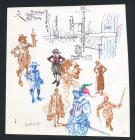 Andr&eacute; Juillard - Les 7 Vies de l'&Eacute;pervier, Illustration orig