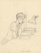 André Juillard - Le Cahier bleu, Illustration originale