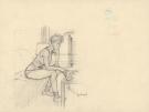 André Juillard - Le Cahier bleu, Illustration originale, rec