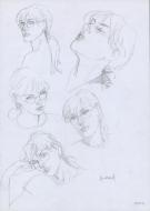 Andr&eacute; Juillard - Apr&egrave;s la pluie, Illustration originale 