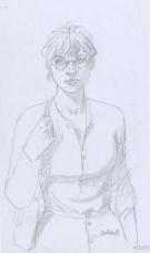 Andr&eacute; Juillard - Apr&egrave;s la pluie, Illustration originale 