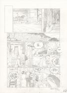 Corentin Rouge - Rio, Les yeux de la favela, Planche origina