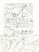 Corentin Rouge - Rio, Les yeux de la favela, Planche origina