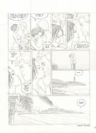 Corentin Rouge - Rio, Les yeux de la favela, Planche origina