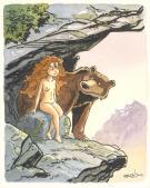 Philippe Sternis - Pyrénée, Illustration originale accompagn