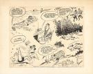 René Pellos - Transi... Sport vacances, illustration origina