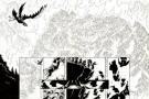 Thierry Robin - Pierre rouge, plume noire, Double planche or