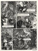 Daria Schmitt - Le Bestiaire du crépuscule, Planche original