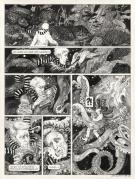Daria Schmitt - Le Bestiaire du crépuscule, Planche original