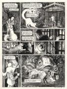 Daria Schmitt - Le Bestiaire du crépuscule, Planche original